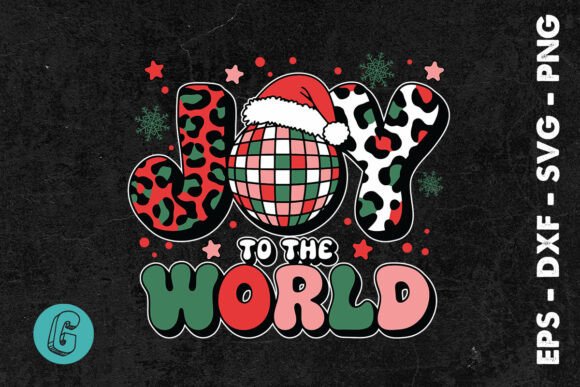 Christmas Joy to the World Retro SVG: A Graphics & Print Templates Review