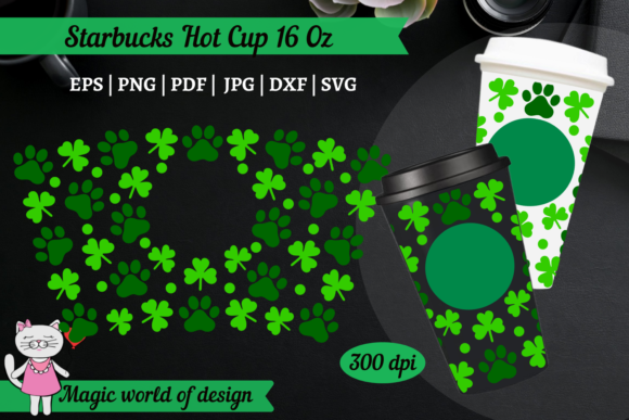 Dog Mom St Patrick Graphics for Tumbler Wraps