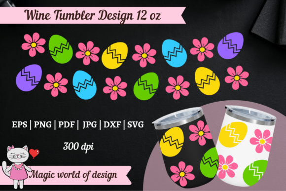 Easter Eggs Wine Tumbler 12 Oz Svg: A Graphics & Crafts Review