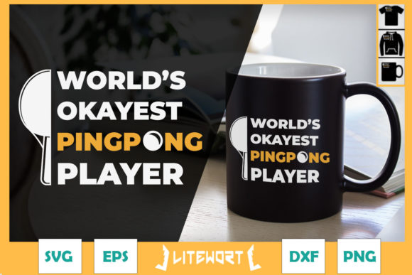 World's Okayest Ping Pong Player Graphics & Crafts Review
